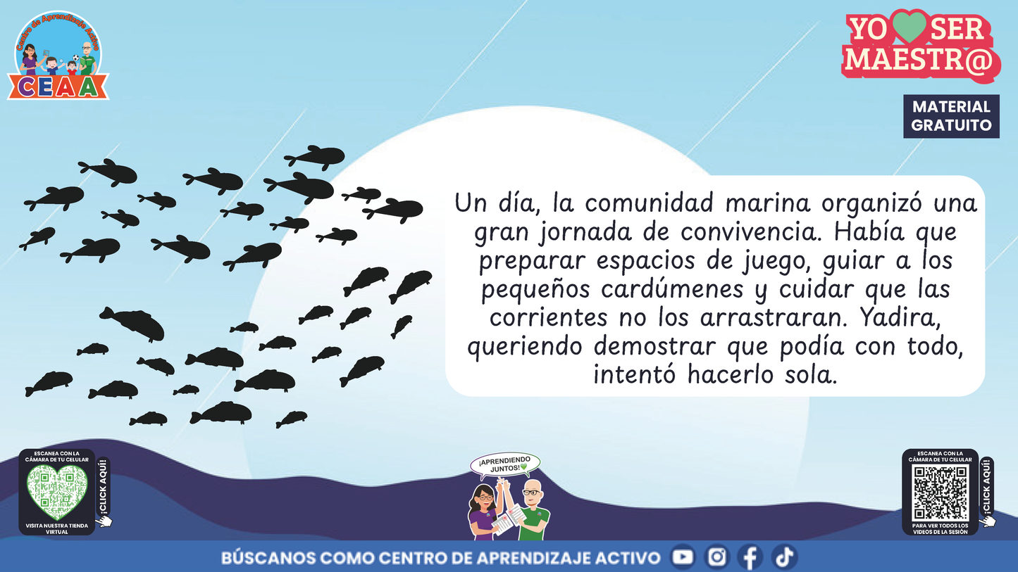 Historias para Maestros - YADIRA, LA MAESTRA DELFÍN QUE APRENDIÓ A PEDIR AYUDA en PDF