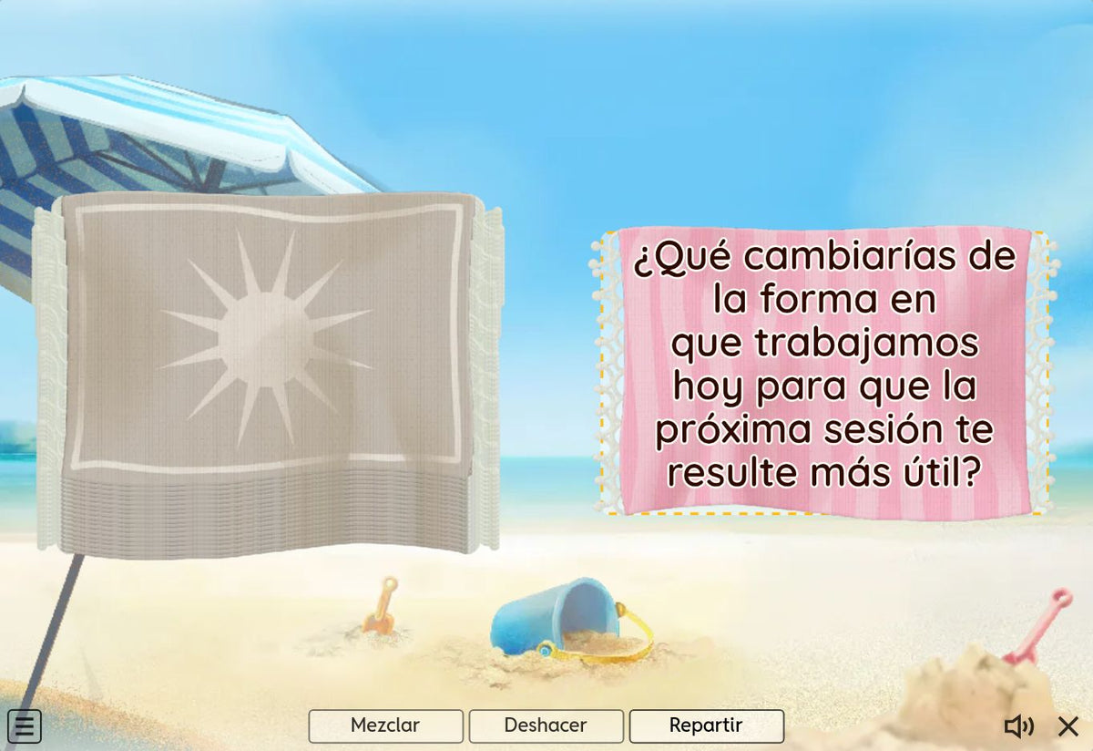 Juego 4, tema 2 de Educación Básica, CTE 2026-2027: ¿Qué cambiarías de la forma en que trabajamos hoy para que la próxima sesión te resulte más útil?
