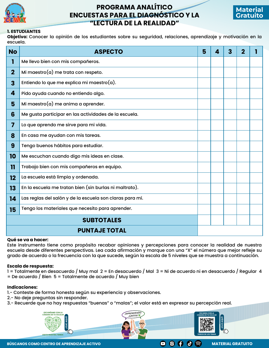 Encuestas para la lectura de la realidad | PDF gratuito 2026–2027