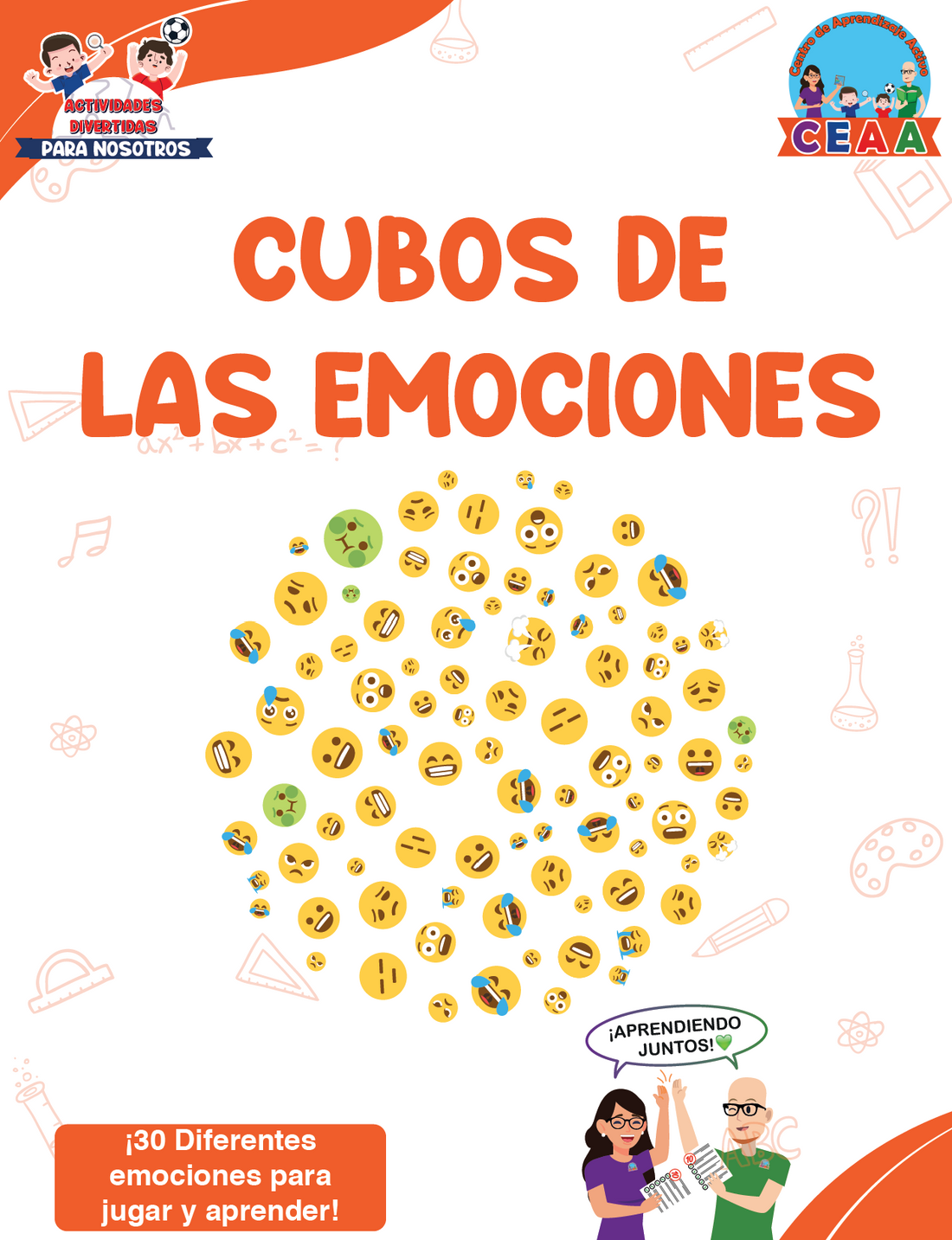 Cubos de las emociones para imprimir: material gratuito para trabajar la gestión emocional en clase
