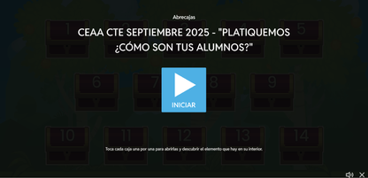 Juegos Interactivos CTE Sesión 1 Maestros Septiembre 2025