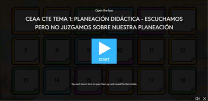3 Juegos Interactivos CTE Tema 1 (Requieren conexión a internet)