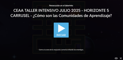 4 Juegos Interactivos Taller Intensivo Sesión 2 Julio 2025 (Requieren Conexión a internet)