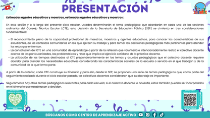 Presentación CTE Tema 2: PROGRAMA ANALÍTICO (Editable en PowerPoint)