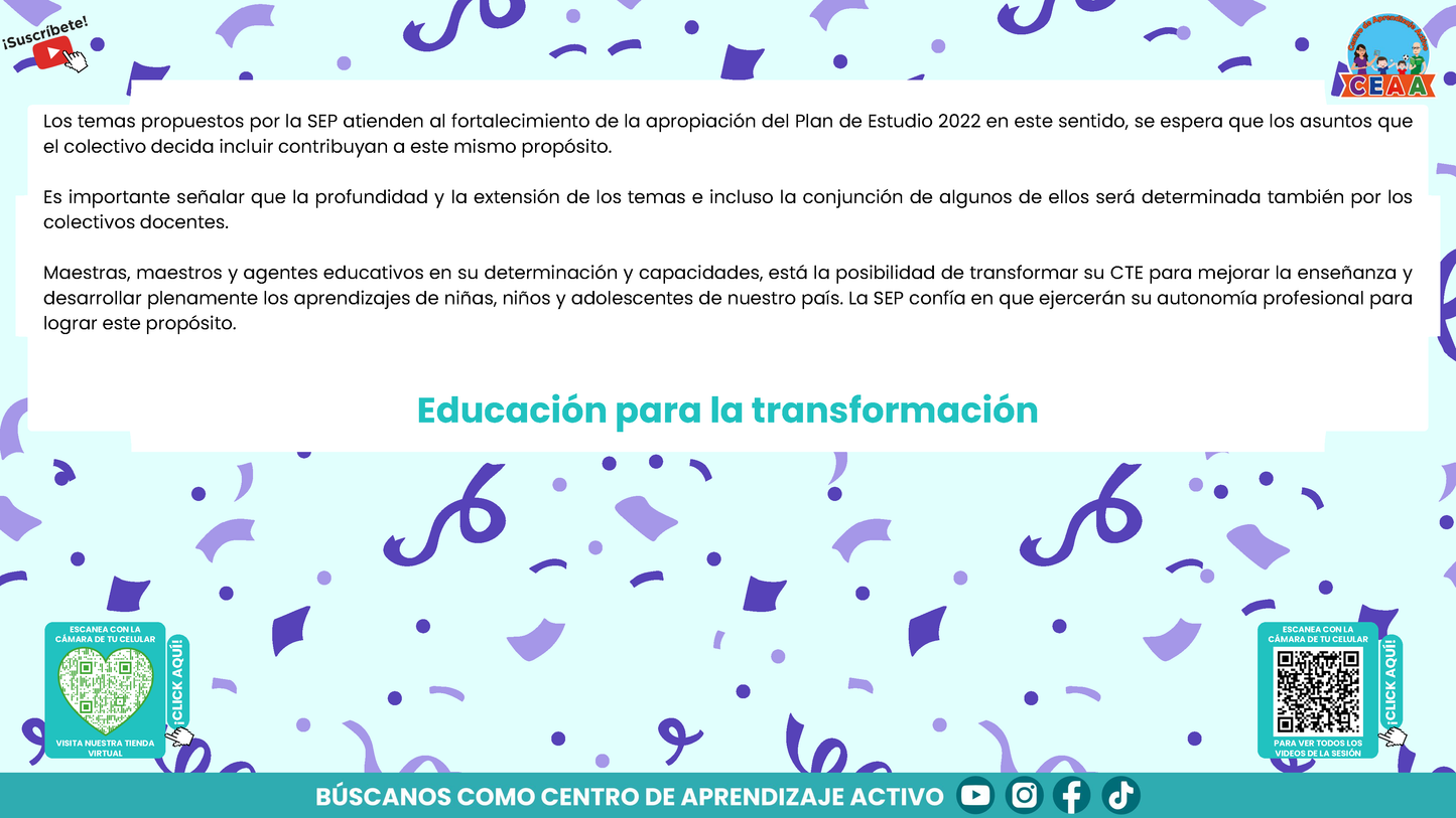 Presentación CTE Tema 2: PROGRAMA ANALÍTICO (Editable en PowerPoint)