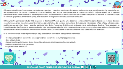 Presentación CTE Tema 2: PROGRAMA ANALÍTICO (Editable en PowerPoint)