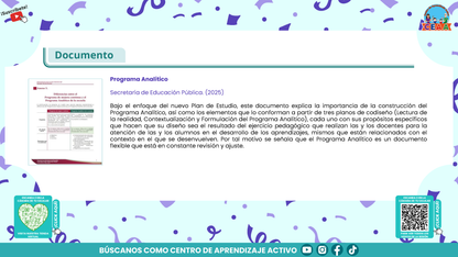 Presentación CTE Tema 2: PROGRAMA ANALÍTICO (Editable en PowerPoint)