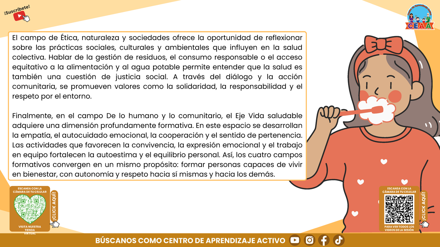 RESUMEN GRÁFICO TEMA 6: EL EJE ARTICULADOR DE VIDA SALUDABLE EN LA EDUCACIÓN INTEGRAL (Editable en PowerPoint)