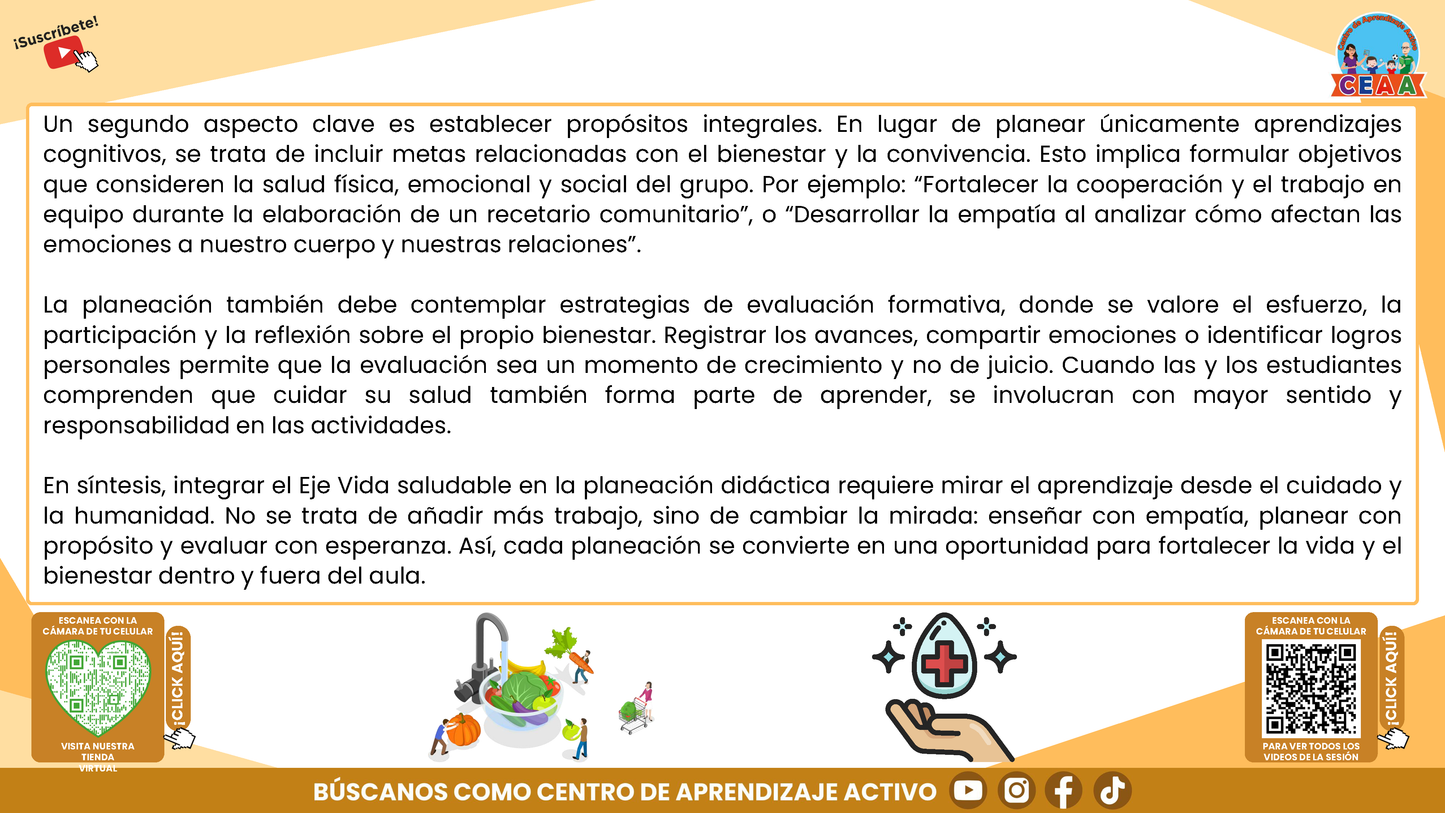 RESUMEN GRÁFICO TEMA 6: EL EJE ARTICULADOR DE VIDA SALUDABLE EN LA EDUCACIÓN INTEGRAL (Editable en PowerPoint)