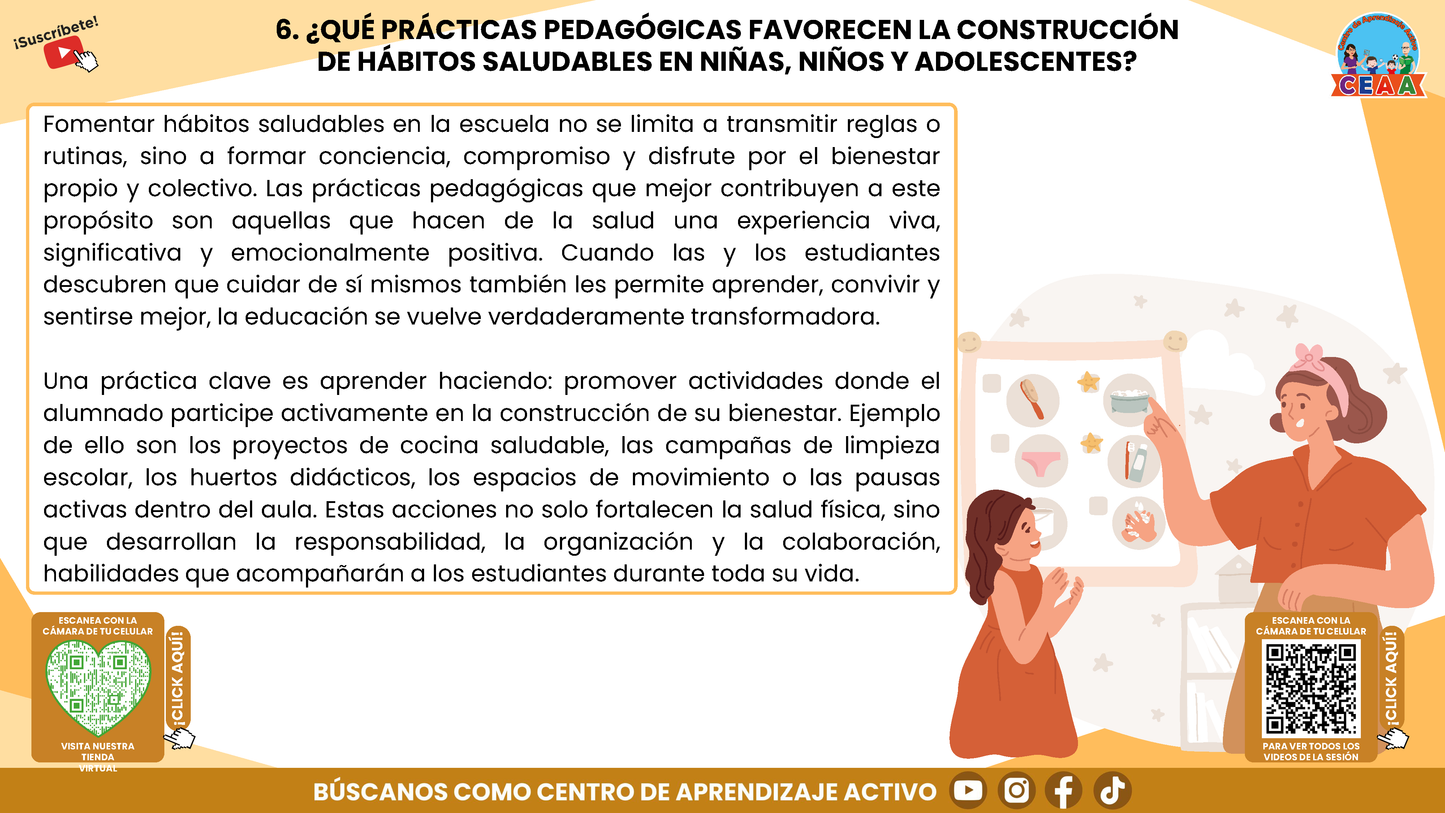 RESUMEN GRÁFICO TEMA 6: EL EJE ARTICULADOR DE VIDA SALUDABLE EN LA EDUCACIÓN INTEGRAL (Editable en PowerPoint)