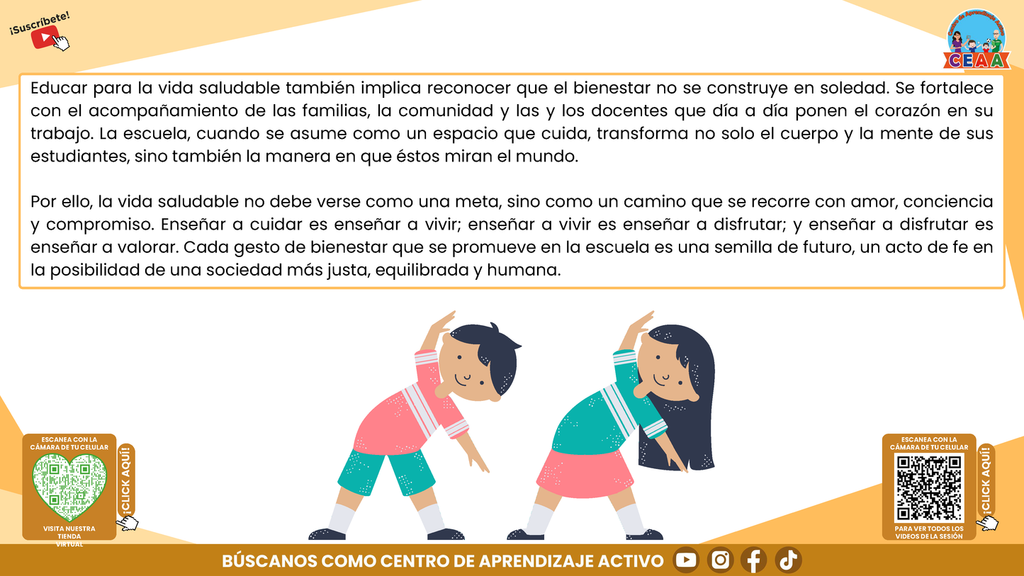 RESUMEN GRÁFICO TEMA 6: EL EJE ARTICULADOR DE VIDA SALUDABLE EN LA EDUCACIÓN INTEGRAL (Editable en PowerPoint)