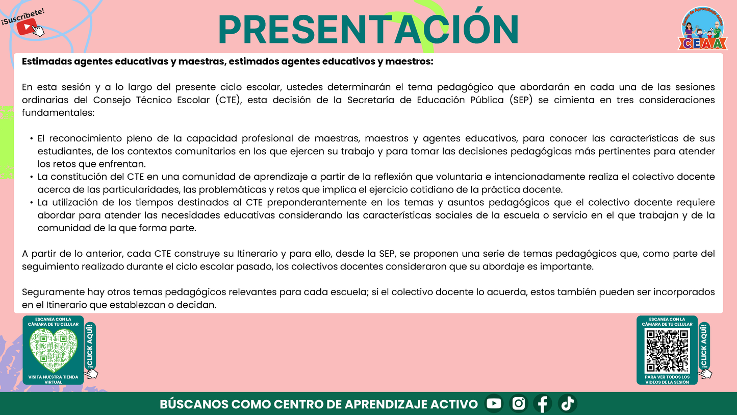 Presentación CTE Tema 5: EVALUACIÓN FORMATIVA (Editable en PowerPoint)