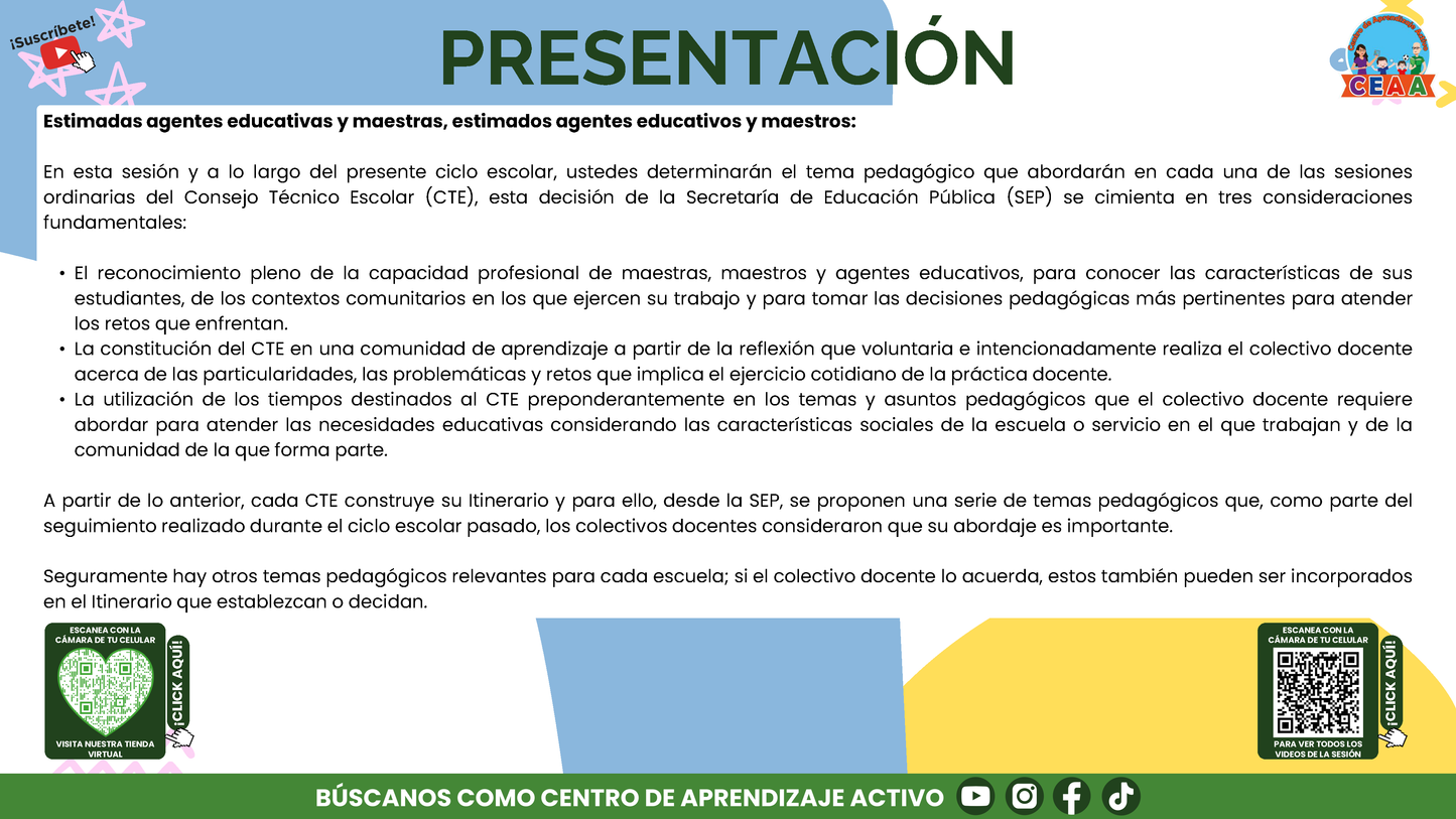 Presentación CTE Tema 8: EJES ARTICULADORES (Editable en PowerPoint)