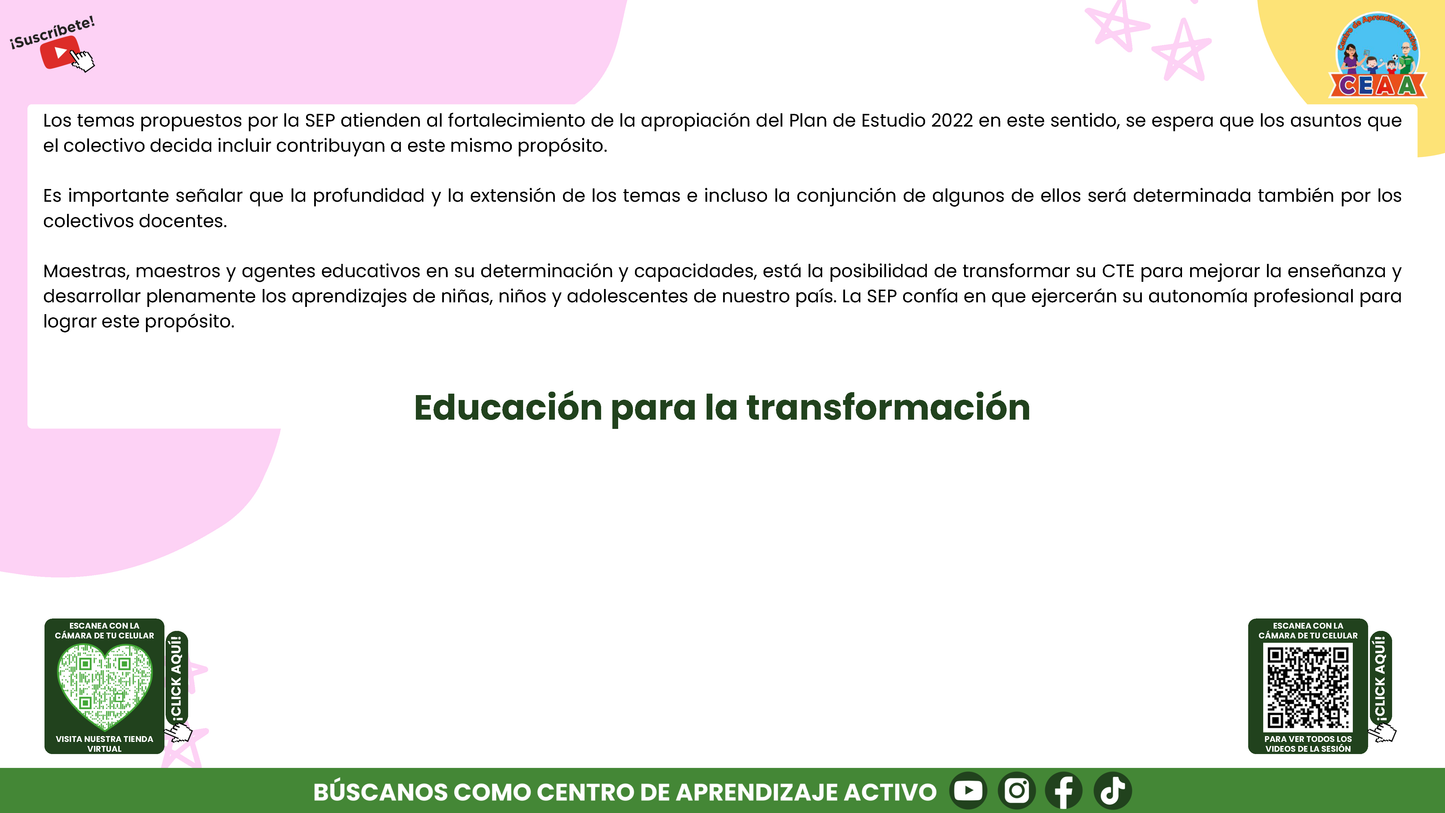 Presentación CTE Tema 8: EJES ARTICULADORES (Editable en PowerPoint)