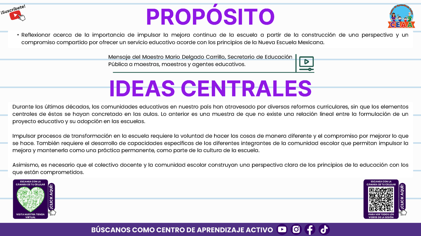 Presentación CTE Tema 4: PROGRAMA DE MEJORA CONTINUA (Editable en PowerPoint)