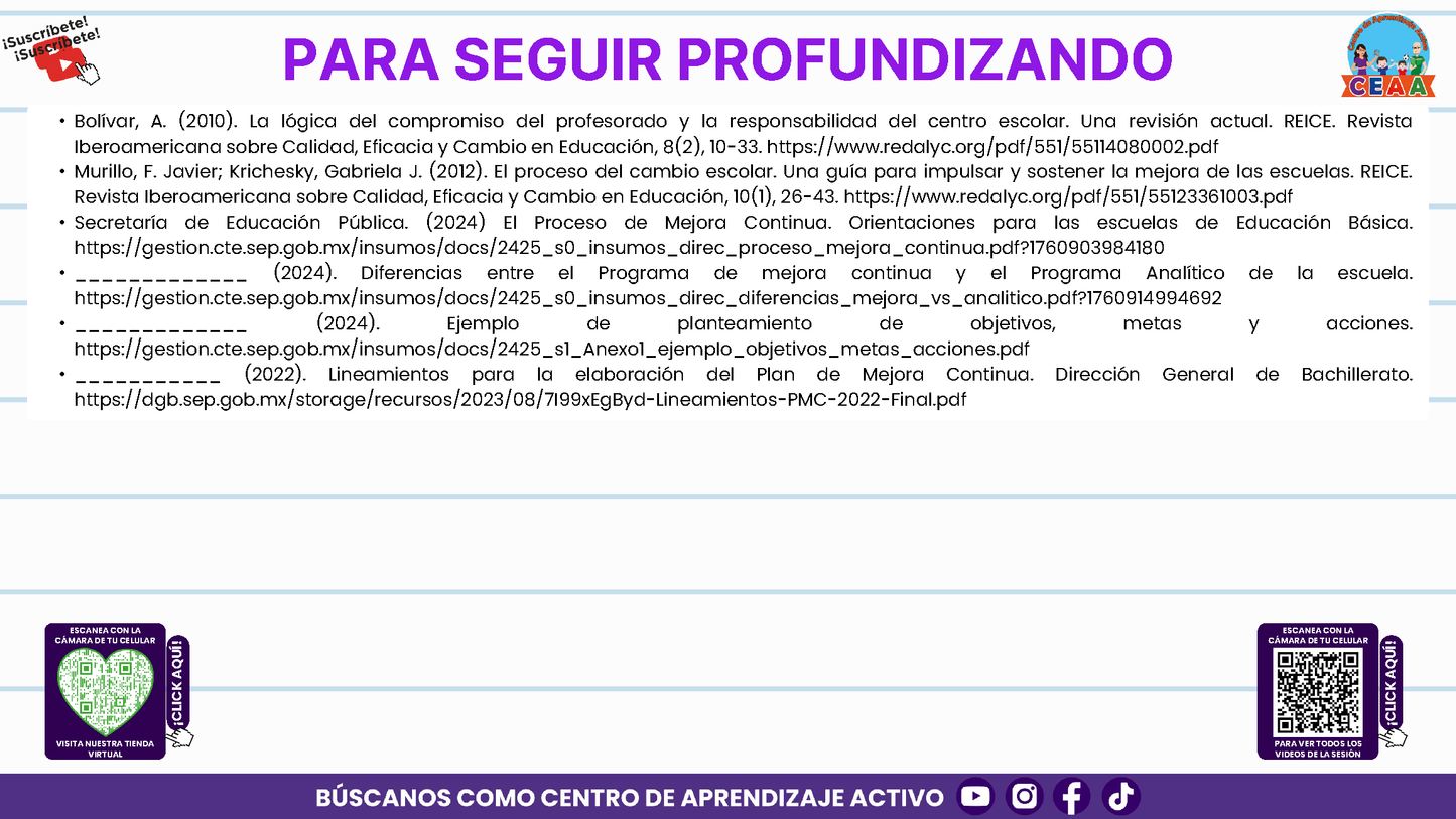 Presentación CTE Tema 4: PROGRAMA DE MEJORA CONTINUA (Editable en PowerPoint)