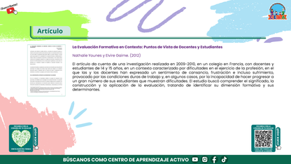 Presentación CTE Tema 5: EVALUACIÓN FORMATIVA (Editable en PowerPoint)