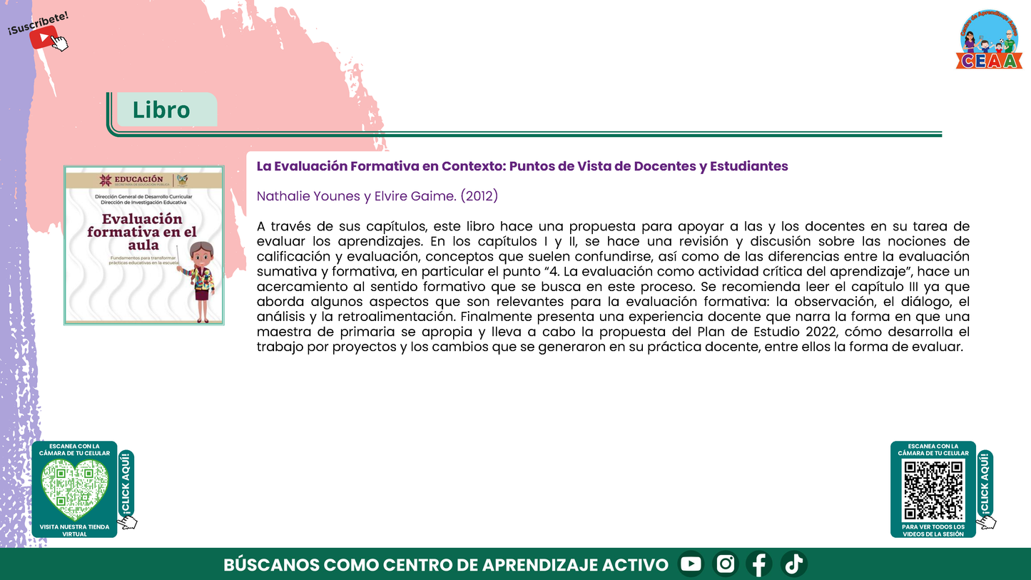 Presentación CTE Tema 5: EVALUACIÓN FORMATIVA (Editable en PowerPoint)