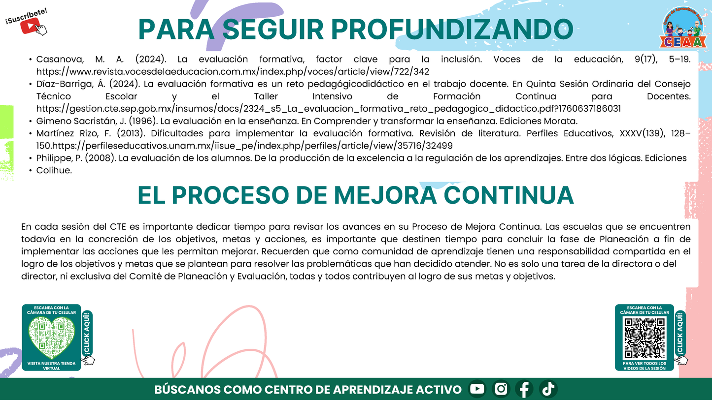 Presentación CTE Tema 5: EVALUACIÓN FORMATIVA (Editable en PowerPoint)