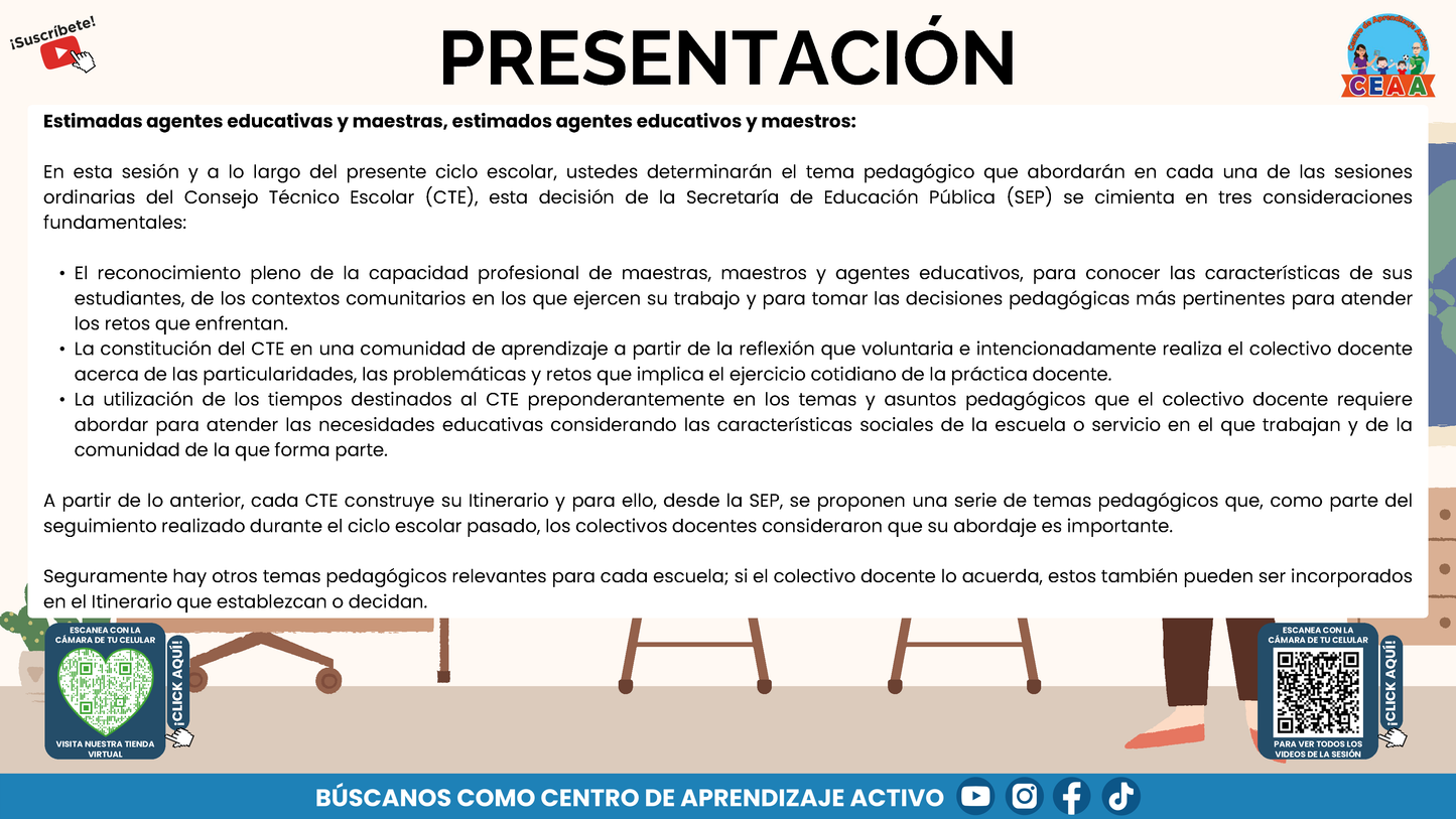 Presentación CTE Tema 10: TRABAJO CON LAS FAMILIAS (Editable en PowerPoint)