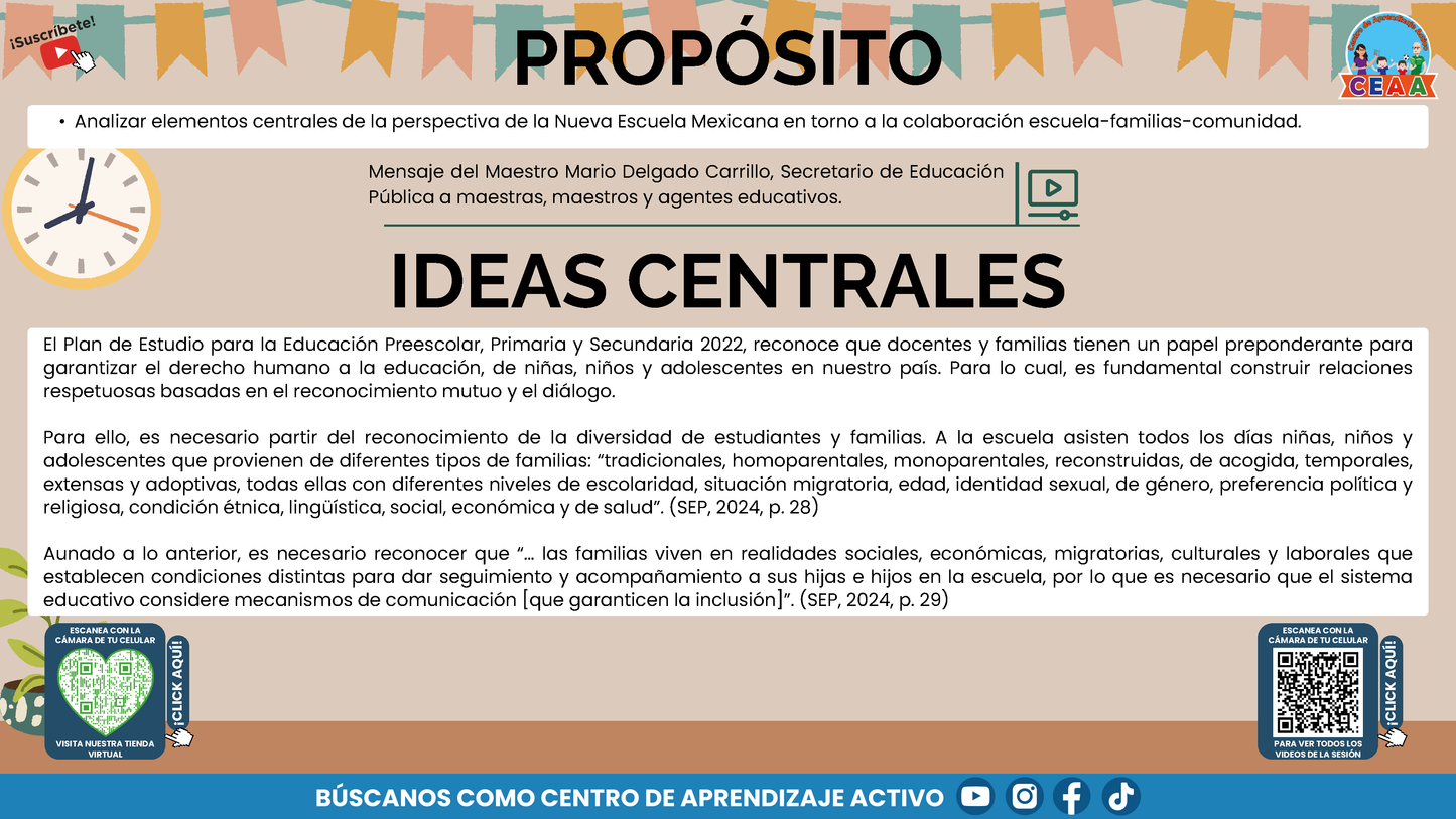 Presentación CTE Tema 10: TRABAJO CON LAS FAMILIAS (Editable en PowerPoint)