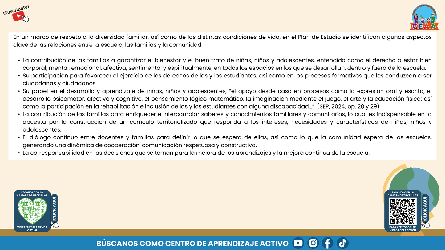 Presentación CTE Tema 10: TRABAJO CON LAS FAMILIAS (Editable en PowerPoint)