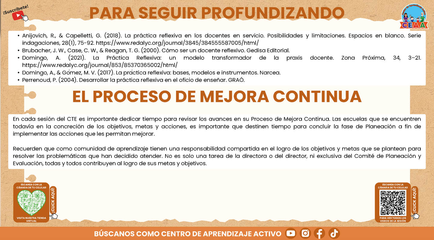 Presentación CTE Tema 9: REFLEXIÓN SOBRE LA PRÁCTICA (Editable en PowerPoint)