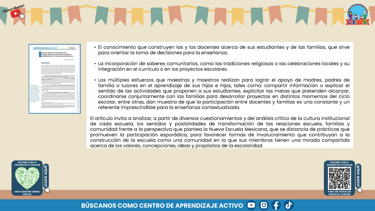 Presentación CTE Tema 10: TRABAJO CON LAS FAMILIAS (Editable en PowerPoint)