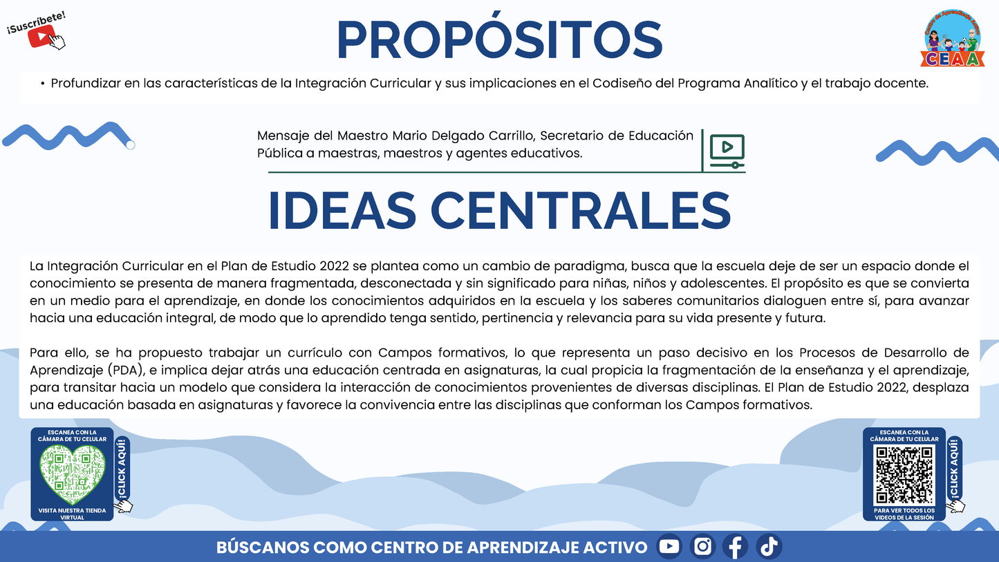 Presentación CTE Tema 7: INTEGRACIÓN CURRICULAR (Editable en PowerPoint)
