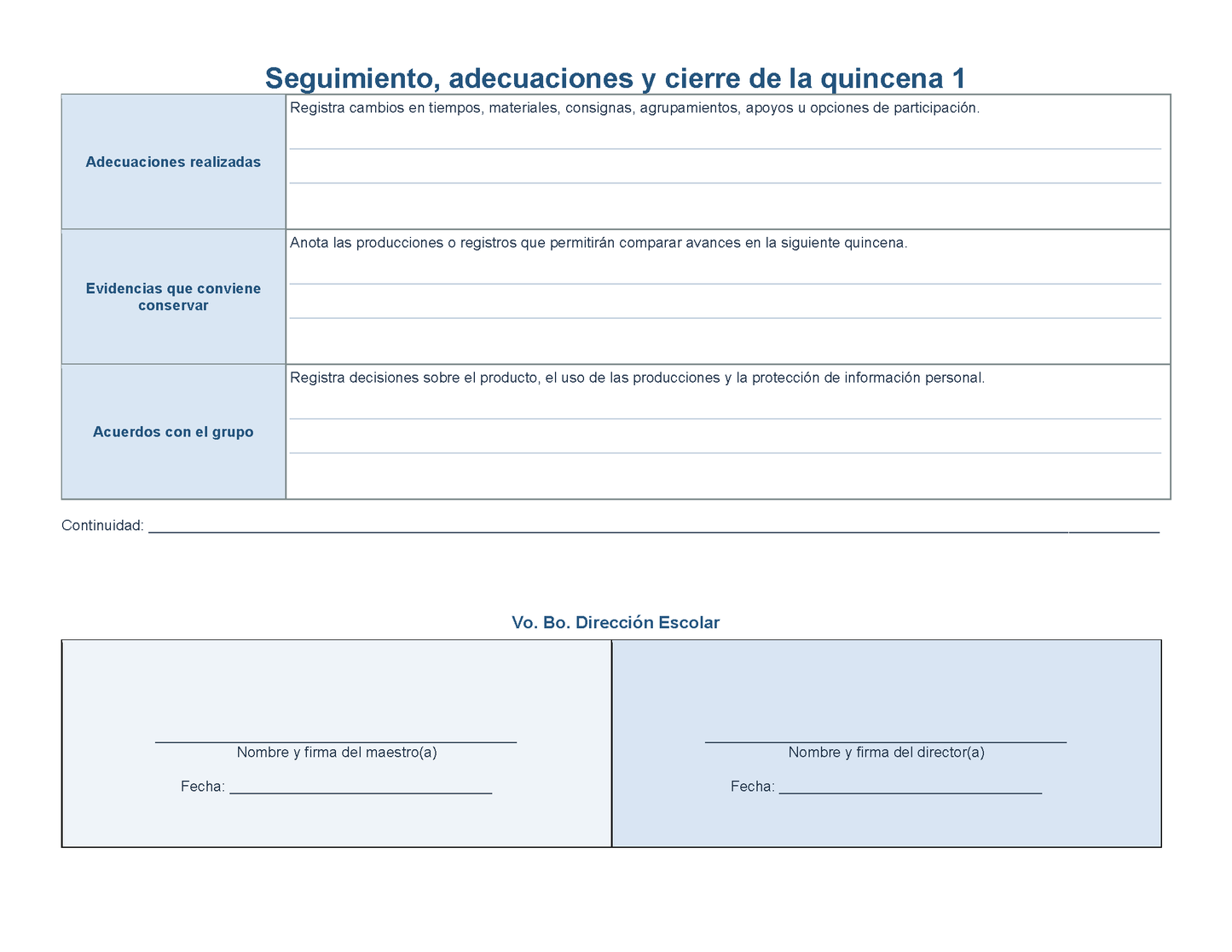 PLANEACIÓN 6° Primaria Primer Periodo (Sep, Oct, Nov) ✏️Editable en Word