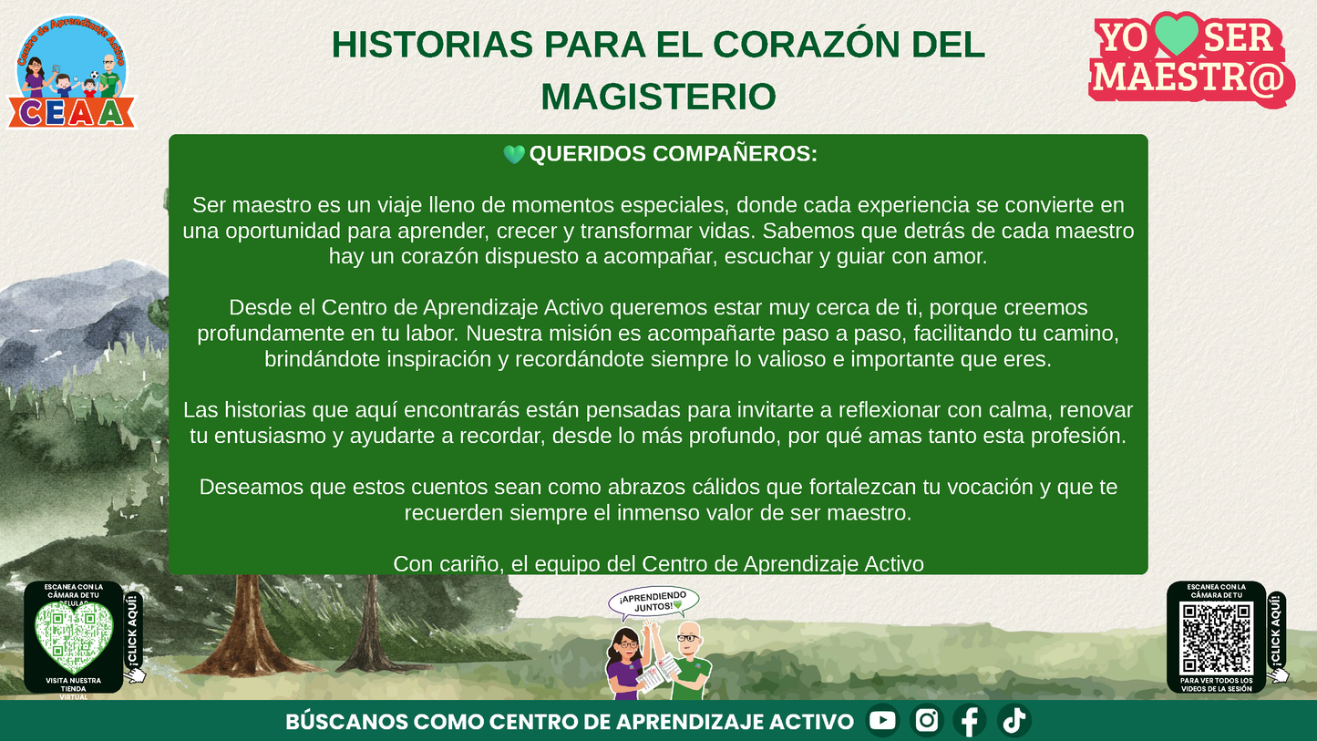 Historias para Maestros - EL BÚHO QUE APRENDIÓ A MIRAR CON EL CORAZÓN (Editable en PowerPoint)