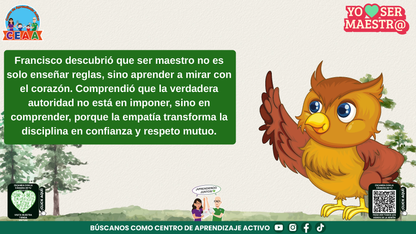Historias para Maestros - EL BÚHO QUE APRENDIÓ A MIRAR CON EL CORAZÓN (Editable en PowerPoint)
