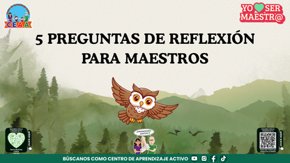 Historias para Maestros - EL BÚHO QUE APRENDIÓ A MIRAR CON EL CORAZÓN (Editable en PowerPoint)