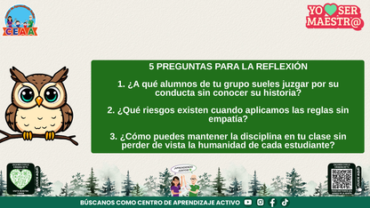Historias para Maestros - EL BÚHO QUE APRENDIÓ A MIRAR CON EL CORAZÓN (Editable en PowerPoint)