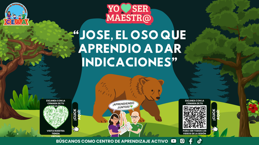 Historias para Maestros - JOSÉ, EL OSO QUE APRENDIÓ A DAR INDICACIONES (Editable en PowerPoint)