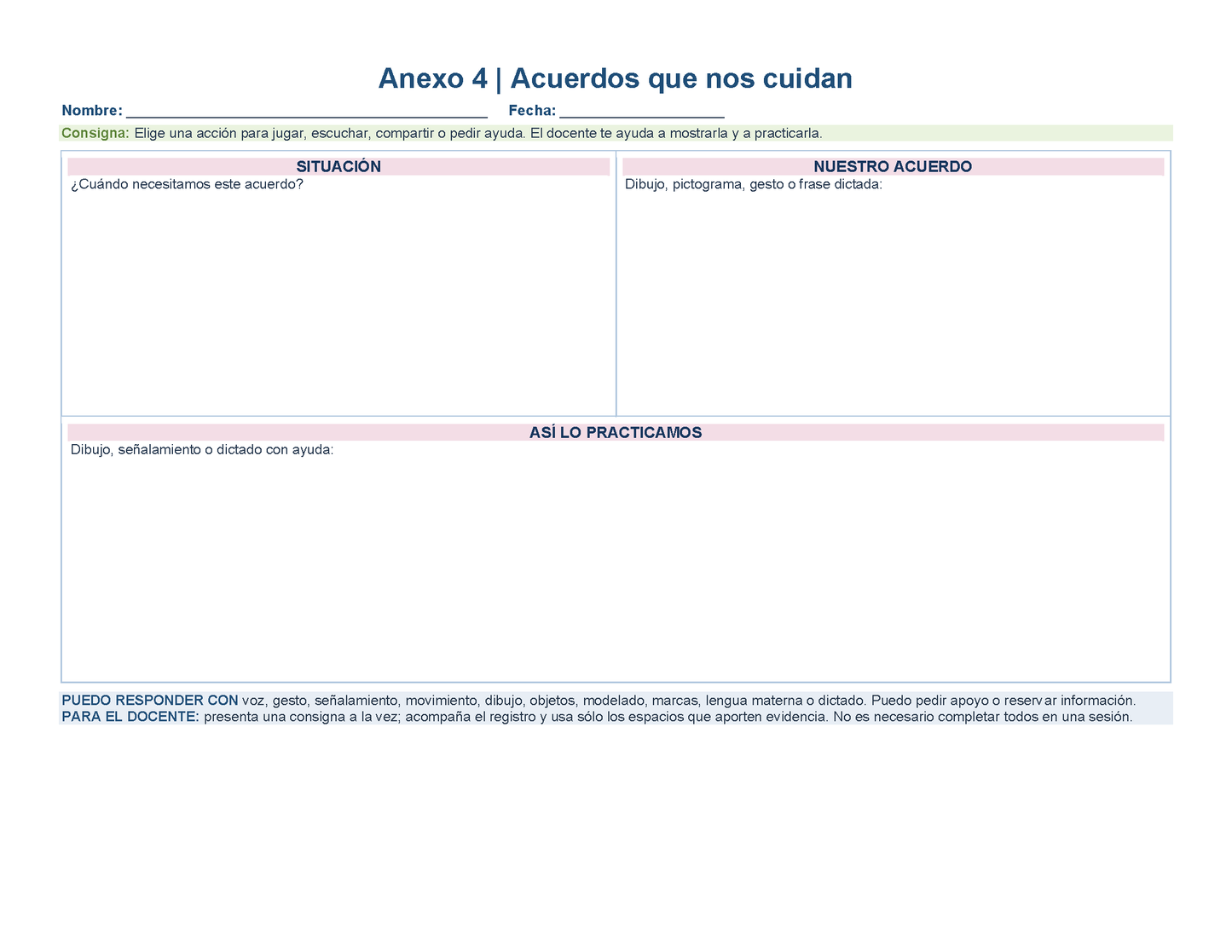 PLANEACIÓN 1° ⭐Preescolar Primer Periodo (Sep, Oct, Nov) ✏️Editable en Word