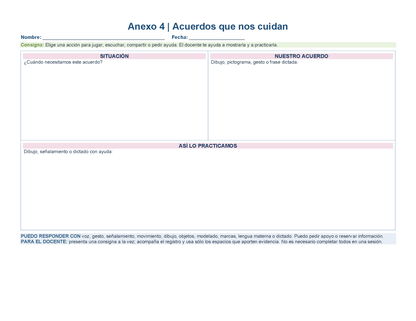 PLANEACIÓN 1° ⭐Preescolar Primer Periodo (Sep, Oct, Nov) ✏️Editable en Word