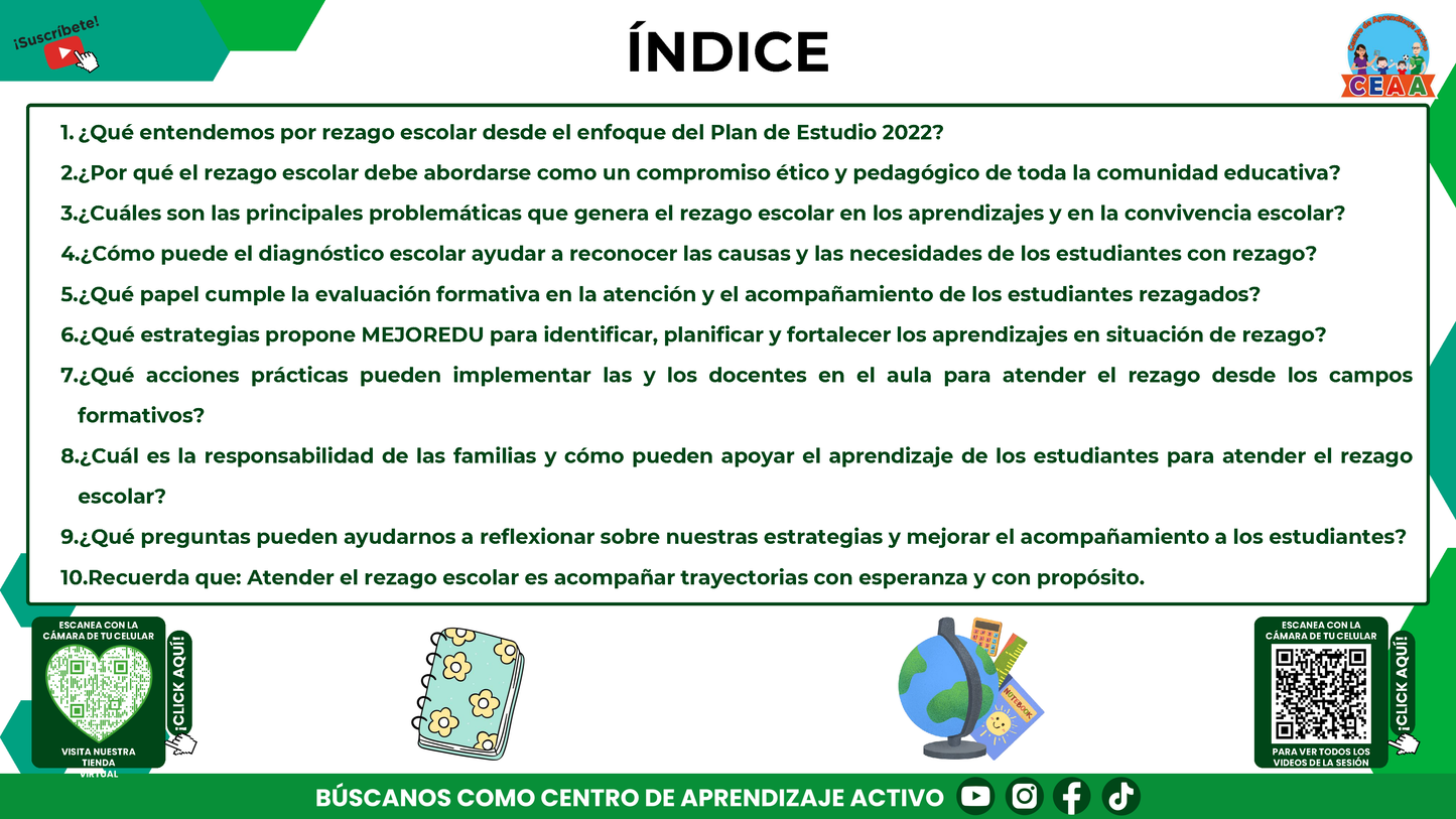 RESUMEN GRÁFICO TEMA 11: ¿QUÉ ES EL REZAGO ESCOLAR Y CÓMO SE PUEDE ATENDER? (Editable en PowerPoint, se incluye en la CARPETA COMPLETA de Materiales para este tema)
