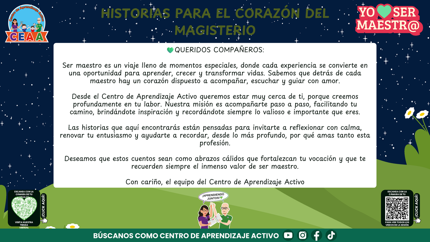 Historias para Maestros - CAMILA, LA LUCIÉRNAGA QUE APRENDIÓ A HACER BRILLAR A LOS DEMÁS (Editable en PowerPoint)
