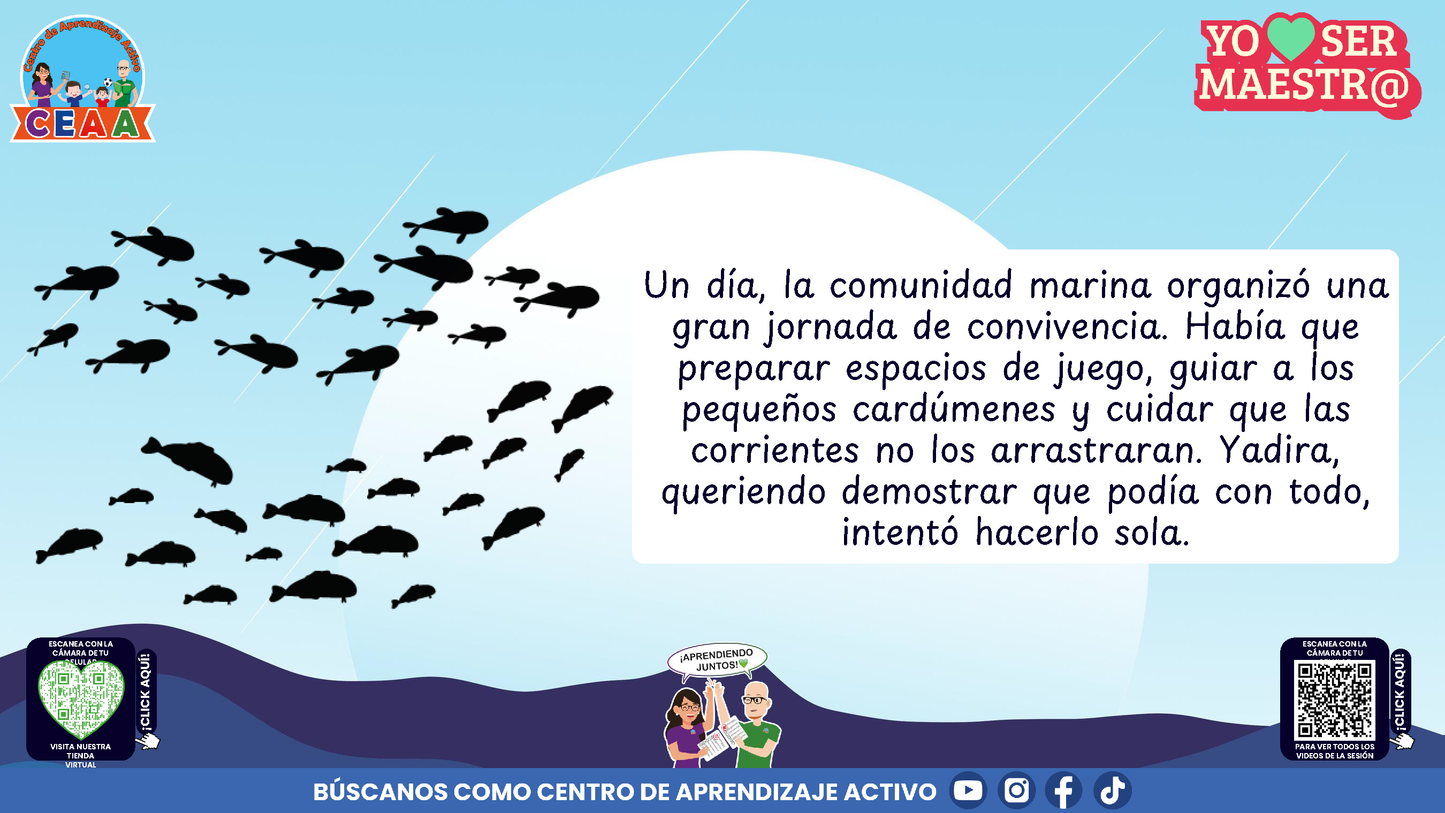Historias para Maestros - YADIRA, LA MAESTRA DELFÍN QUE APRENDIÓ A PEDIR AYUDA (Editable en PowerPoint)