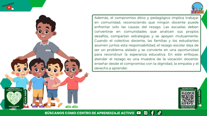 RESUMEN GRÁFICO TEMA 11: ¿QUÉ ES EL REZAGO ESCOLAR Y CÓMO SE PUEDE ATENDER? (Editable en PowerPoint, se incluye en la CARPETA COMPLETA de Materiales para este tema)