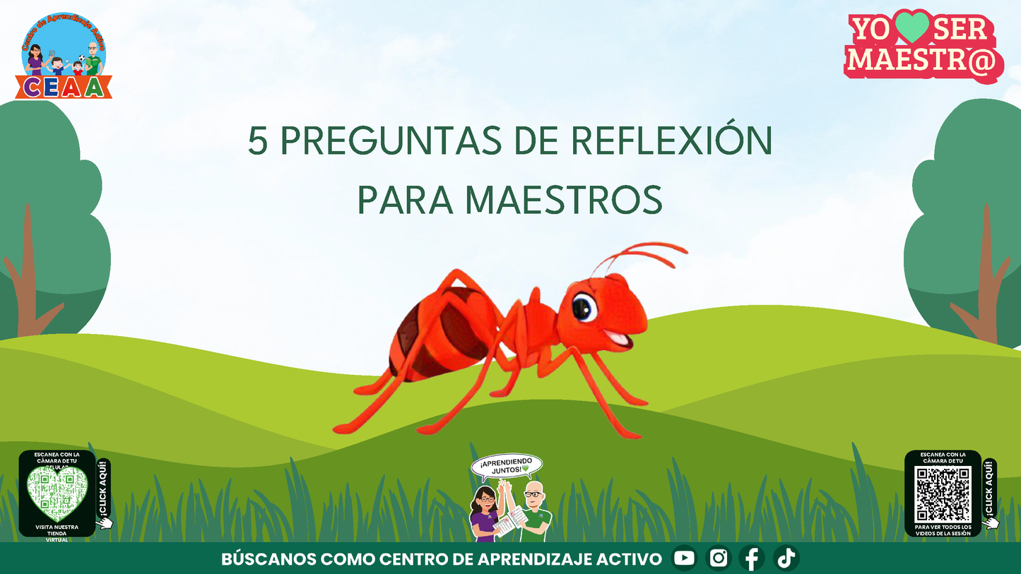 Historias para Maestros - ESMERALDA, LA HORMIGA QUE APRENDIÓ A ESCUCHAR (Editable en PowerPoint)