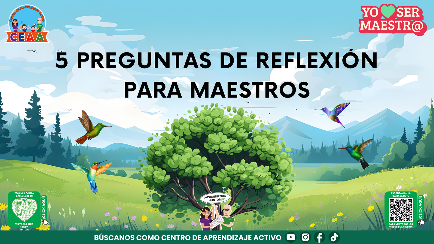 Historias para Maestros - EL ROBLE Y LOS COLIBRÍES (Editable en PowerPoint)