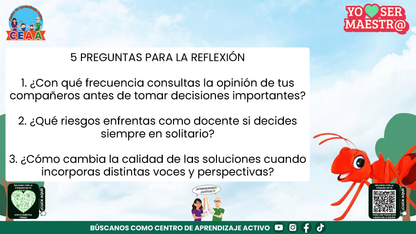 Historias para Maestros - ESMERALDA, LA HORMIGA QUE APRENDIÓ A ESCUCHAR (Editable en PowerPoint)
