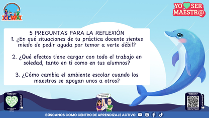Historias para Maestros - YADIRA, LA MAESTRA DELFÍN QUE APRENDIÓ A PEDIR AYUDA (Editable en PowerPoint)