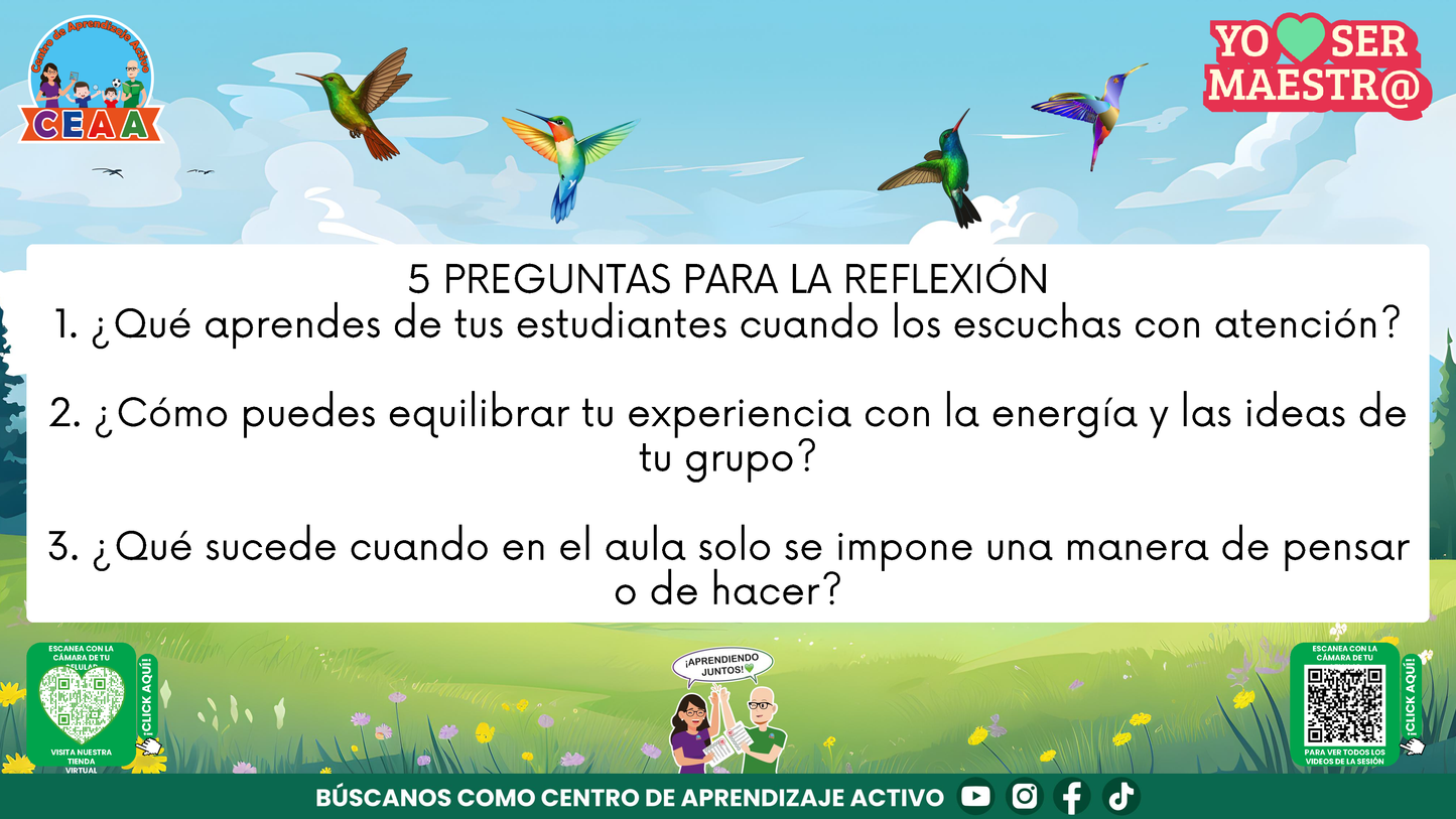 Historias para Maestros - EL ROBLE Y LOS COLIBRÍES (Editable en PowerPoint)