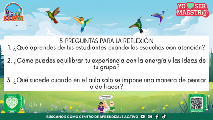 Historias para Maestros - EL ROBLE Y LOS COLIBRÍES (Editable en PowerPoint)