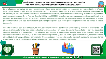 RESUMEN GRÁFICO TEMA 11: ¿QUÉ ES EL REZAGO ESCOLAR Y CÓMO SE PUEDE ATENDER? (Editable en PowerPoint, se incluye en la CARPETA COMPLETA de Materiales para este tema)