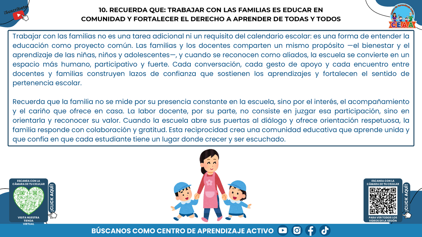 RESUMEN GRÁFICO TEMA 10: EL TRABAJO CON LAS FAMILIAS (Editable en PowerPoint, se incluye en la CARPETA COMPLETA de Materiales para este tema)