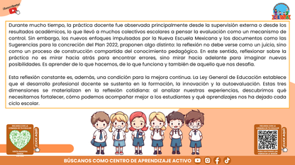RESUMEN GRÁFICO TEMA 9: ¿QUÉ ES LA REFLEXIÓN SOBRE LA PRÁCTICA Y CÓMO SE BENEFICIA EL APRENDIZAJE? (Editable en PowerPoint, se incluye en la CARPETA COMPLETA de Materiales para este tema)